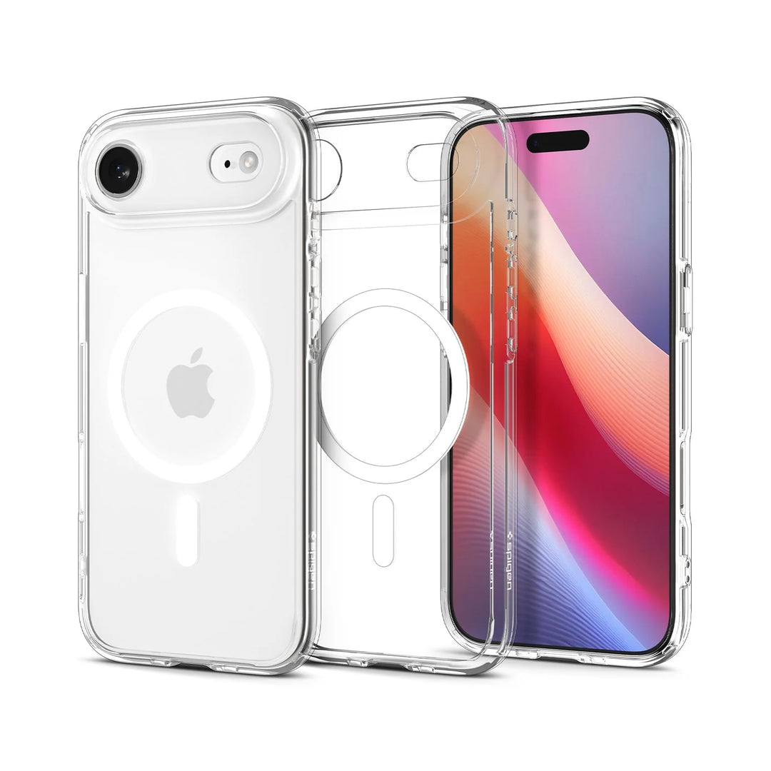 Carcasa Magnética para iPhone 17 Spigen Crystal Hybrid MagFit