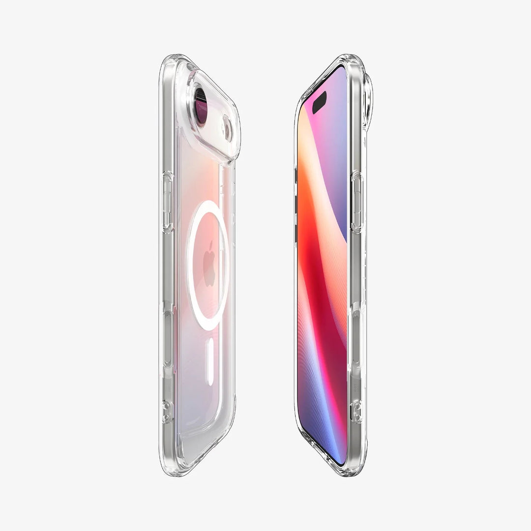 Carcasa Magnética para iPhone 17 Spigen Crystal Hybrid MagFit