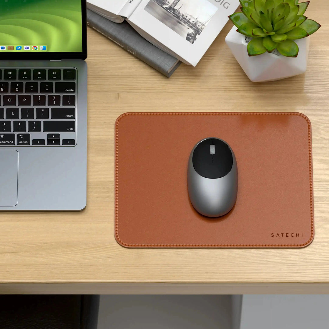 Alfombrilla Satechi para Mouse Premium de Cuero Vegano