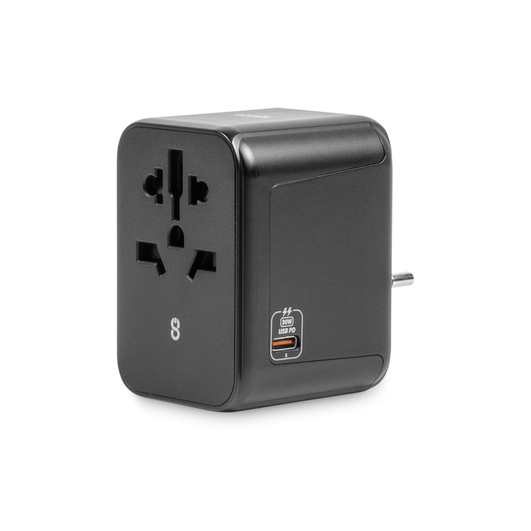 Adaptador de Viaje LOGiiX World Traveler XL 30W