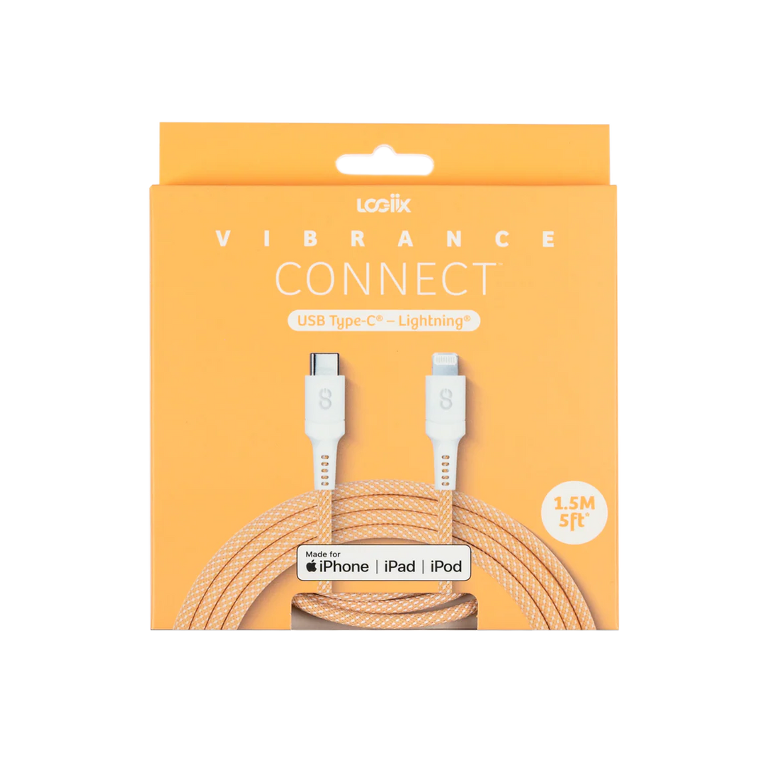 Cable LOGiiX Vibrance Connect USB-C to Lightning