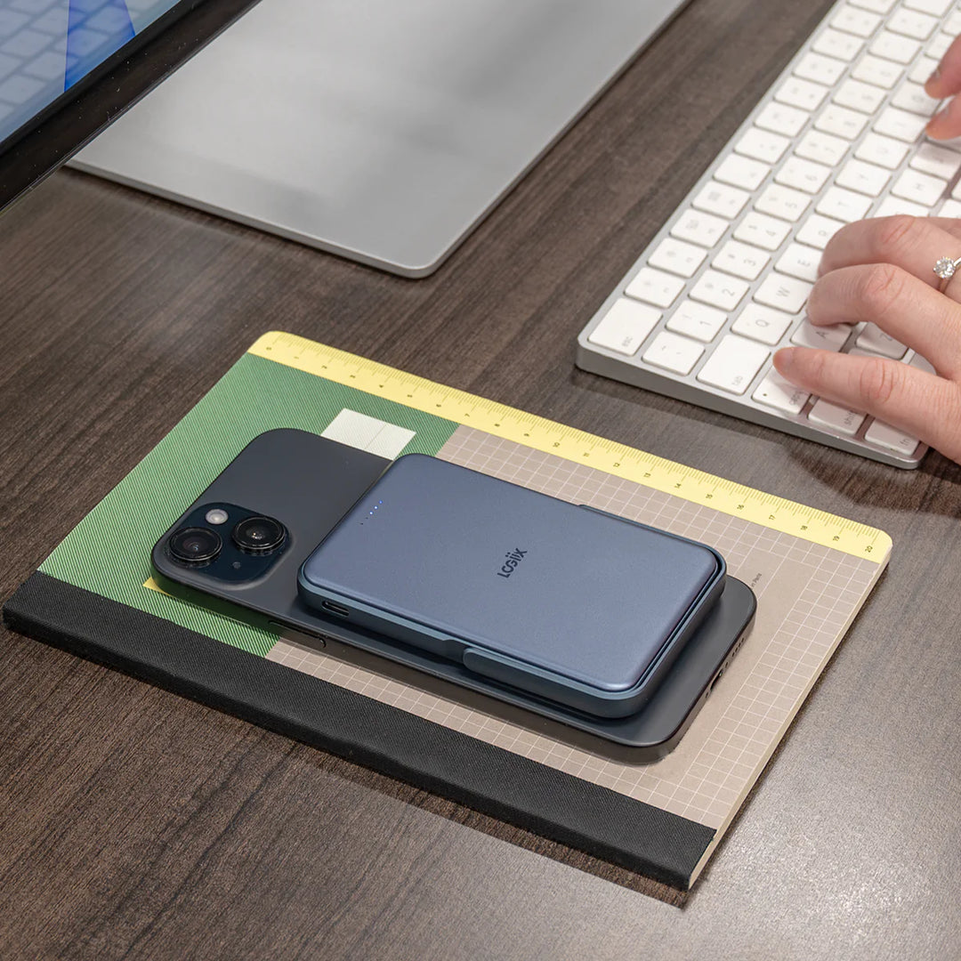 Powerbank Magnética LOGiiX Piston Power 5000 mAh Stance Mag Azúl Medianoche