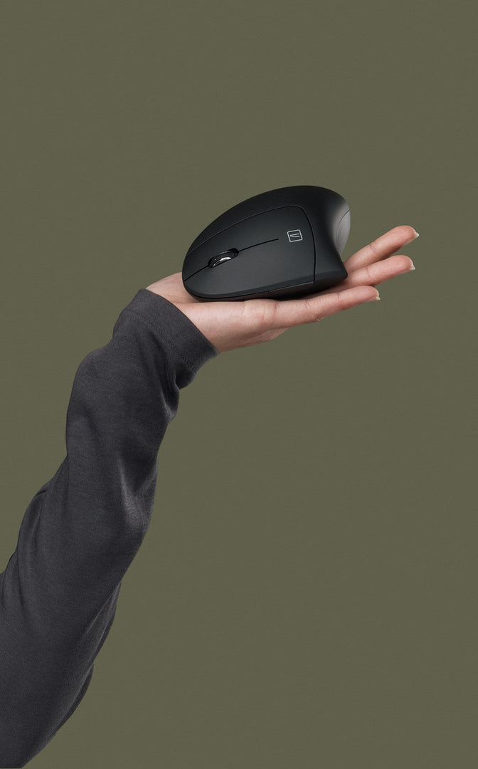 Mouse Inalámbrico Ergonómico Recargable Tucano