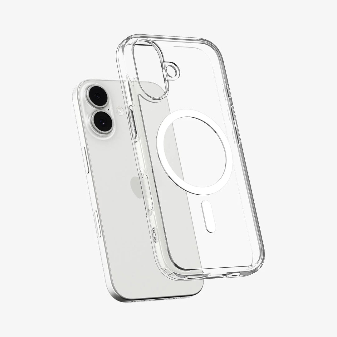 Carcasa Magnética para iPhone 17 Spigen Crystal Hybrid MagFit