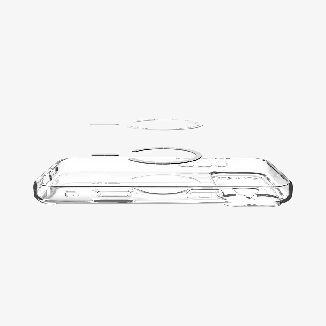 Carcasa Magnética para iPhone 17 Spigen Crystal Hybrid MagFit