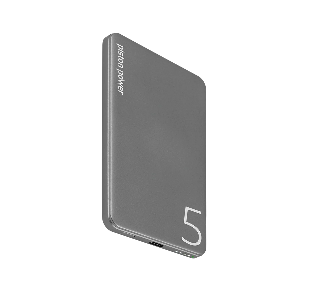 Powerbank de Aluminio LOGiiX Piston Power 5000 mAh Azúl Medianoche