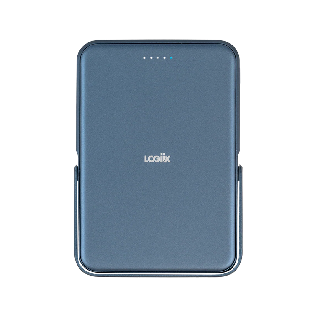 Powerbank Magnética LOGiiX Piston Power 5000 mAh Stance Mag Azúl Medianoche