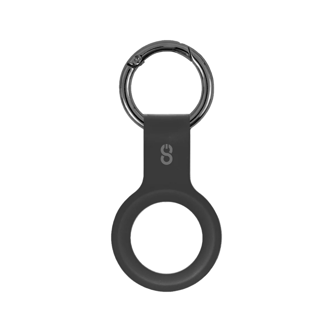 Llavero para AirTag de Silicona LOGiiX 2 Pack Blanco/Negro