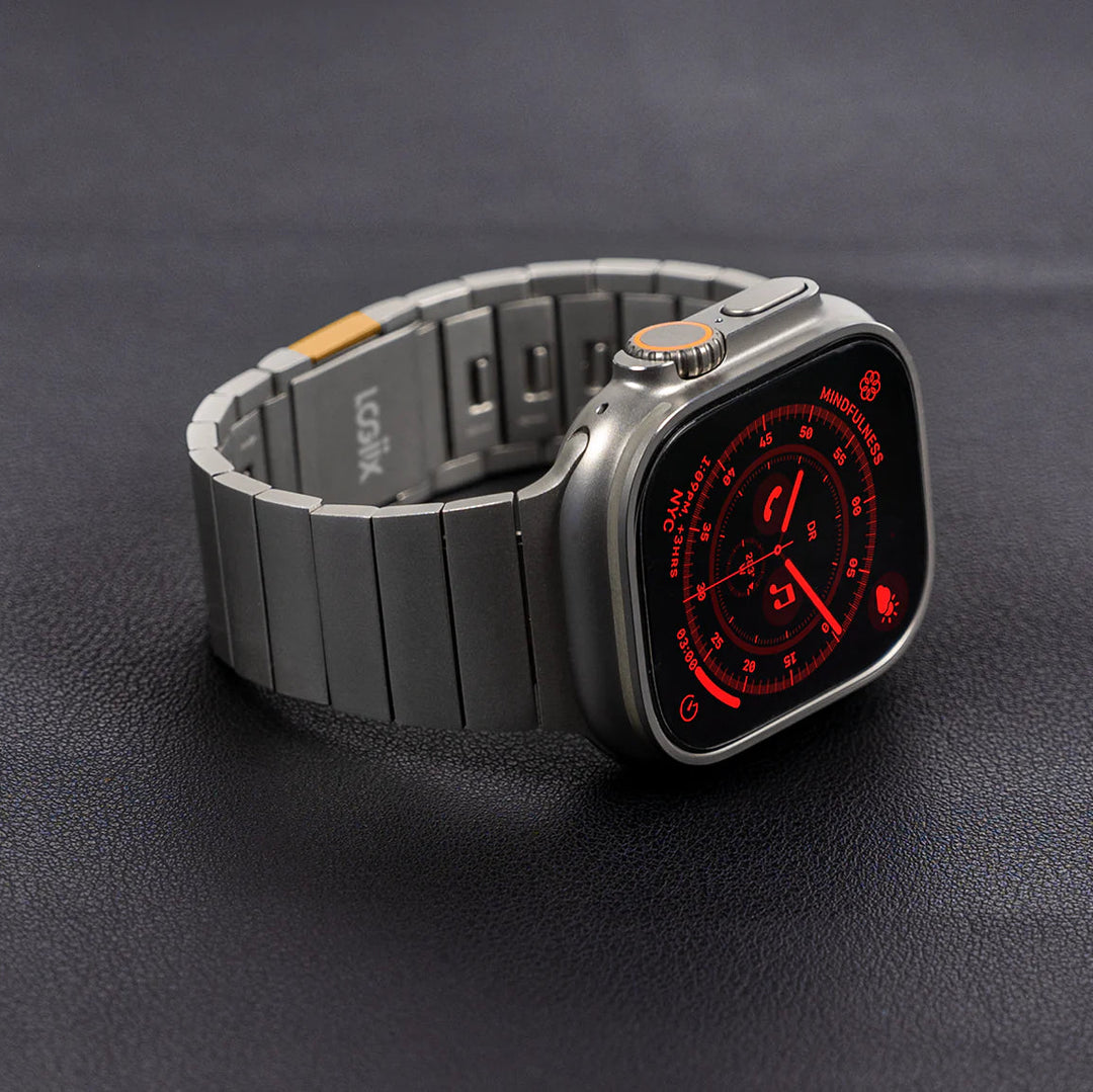 Correa para Apple Watch Ultra 1/2/3 LOGiiX Titan Link