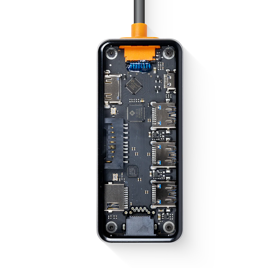 HUB Multipuerto de Cristal LOGiiX USB Type-C to HDMI