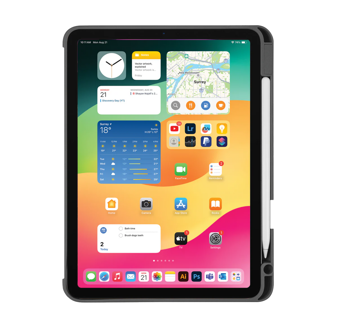 Carcasa con Pedestal para iPad LOGiiX Stance Secure