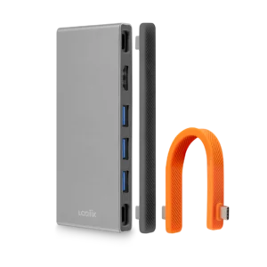 LOGiiX USB-C to Multiport Hub 3x USB-A and HDMI Adapter Graphite Grey
